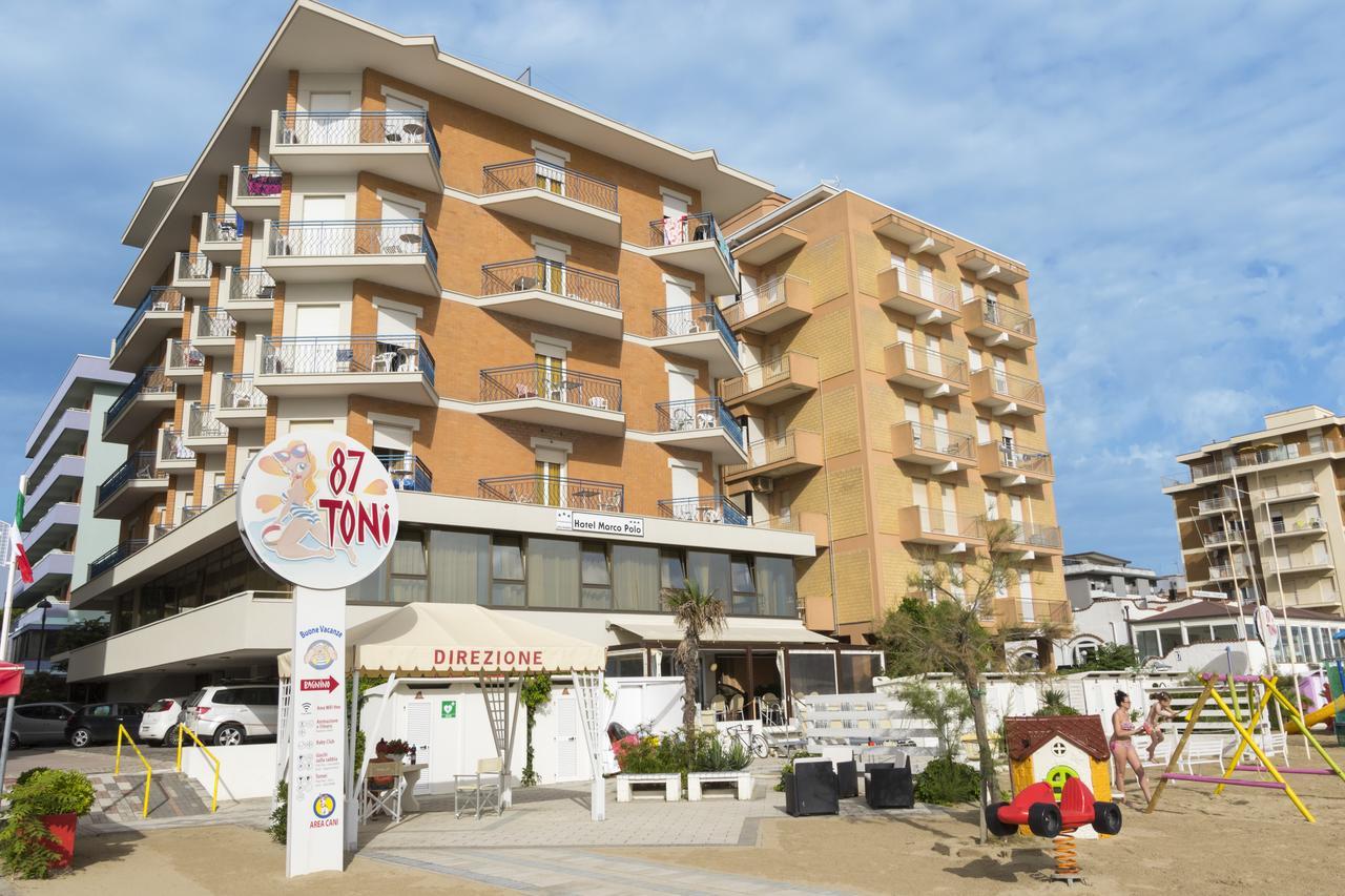 Hotel Marco Polo Bellaria-Igea Marina Exteriör bild